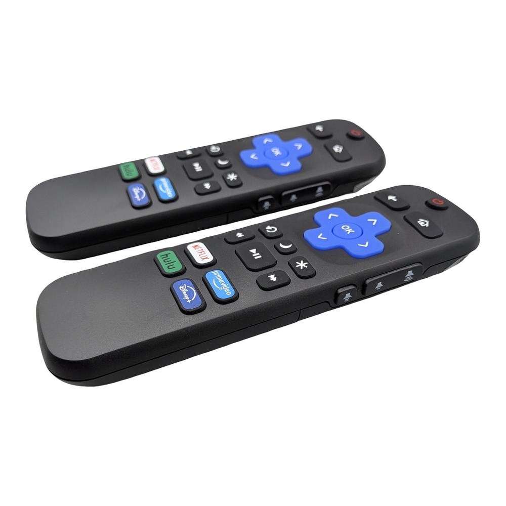 2 Pack Replacement Remote Control for Roku  Generic remote control set - Picture 2 of 4